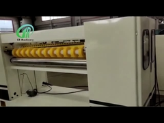 Máy cắt NC của dây chuyền sản xuất các tông sóng