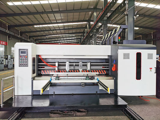chất lượng  Pizza Box Making Iron Corrugated Carton Flexo Printing Machine 380V nhà máy
