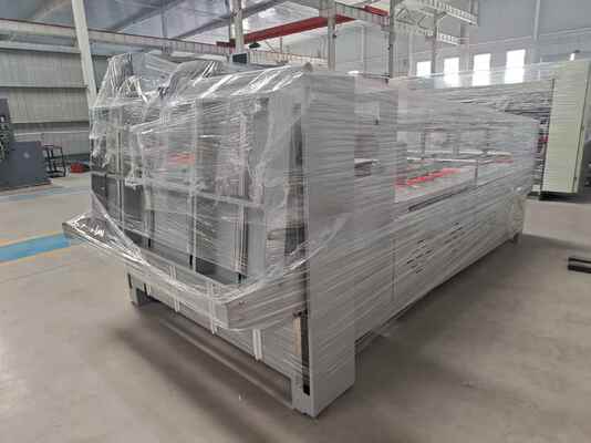 chất lượng  Semi Automatic Computerised Slotter Flexo Folder Gluer with 60pcs/min Speed and 50-70mm Wall Thickness nhà máy
