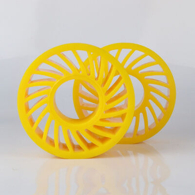 chất lượng  Custom Polyurethane Sun Wheel No Crush Wheel with High Wear Resistance High Resilience and No Damage to Paper nhà máy