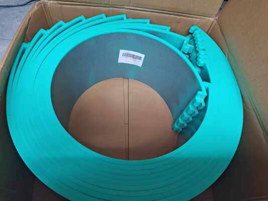 chất lượng  Heat Wear Resistant Polyurethane PU Anvil Cover with Minimal Die-Cutting Pressure and Inner Steel Plate Structure for Rotary Die Cut nhà máy
