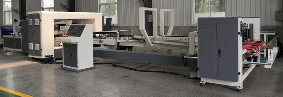 Chất lượng  Durable Automatic Folder Gluer Stitcher with PLC Control and 3 Year Warranty for Stable 200m/min Corrugated Box Production nhà máy