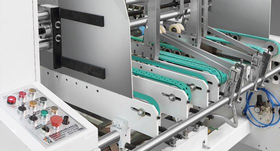 Máy dán hộp carton tự động tốc độ cao Máy gấp và dán hộp