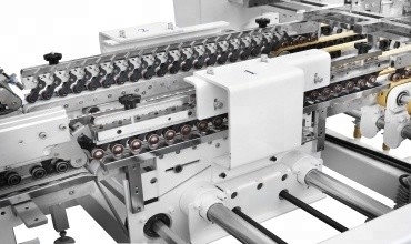 Máy gấp và dán lạnh tốc độ cao 4 & 6 điểm cho hộp carton