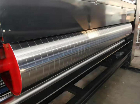Máy in Flexo 3 4 màu Carton sóng để cắt bế