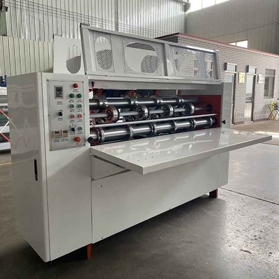 Hộp các tông sóng 2500 Máy cắt lưỡi mỏng Máy cắt chạy bằng điện
