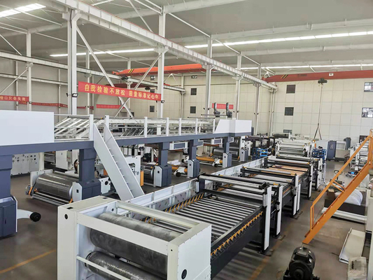 Dây chuyền sản xuất các tông sóng tốc độ cao năm lớp Gerun 300-2500