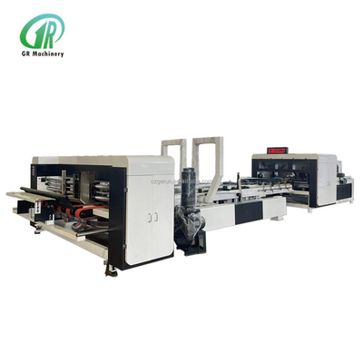 Hộp Carton Hộp thư mục tự động Gluer 1000mm Hút chân không cho ăn
