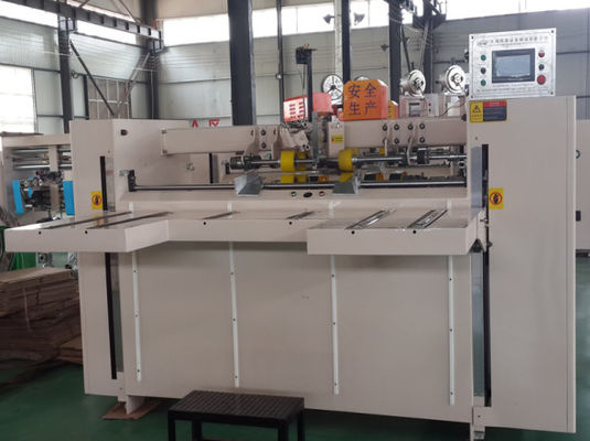Máy khâu cao tốc gấp đôi servo bán tự động 600 nail/min cho hộp carton