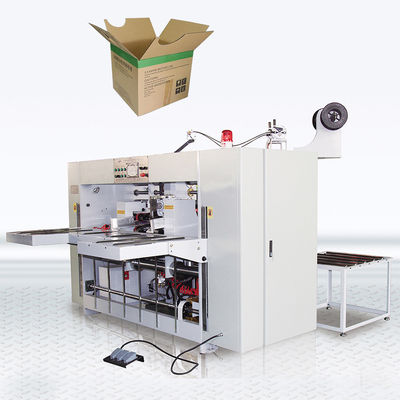 Máy khâu cao tốc gấp đôi servo bán tự động 600 nail/min cho hộp carton