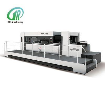 Hộp carton sóng Thiết bị cắt khuôn quay Máy tạo nếp nhăn