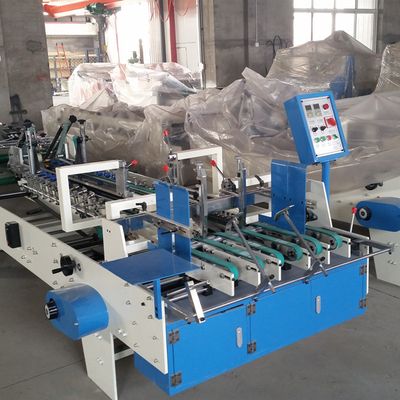 Các tông tự động Hình dạng đặc biệt Thùng Flexo Thư mục Gluer Đóng gói nhỏ