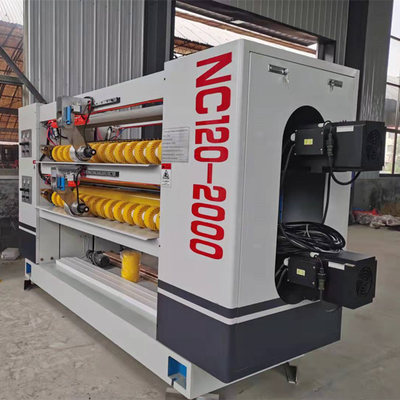 Dây chuyền sản xuất các tông sóng đôi NC cắt xoắn ốc