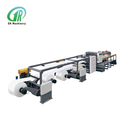 Máy cắt giấy vi tính Dây chuyền sản xuất các tông sóng tốc độ cao