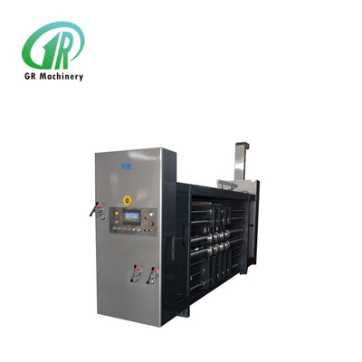 Máy in Flexo 3 màu Sửa cắt đứt cắt đứt hộp bìa