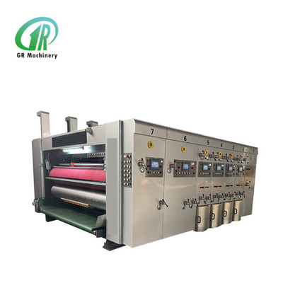 Máy in 900x2000 Máy in Flexo 4 màu Máy cắt bế