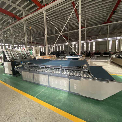 Máy ép sáo bán tự động 1600mm Servo 6kw Tấm một mặt