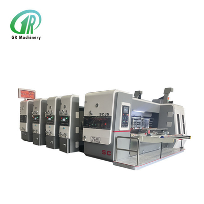 Máy in và xọc Carton sóng Flexo Máy in bìa cứng