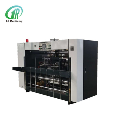 Máy khâu hộp carton bán tự động Điều khiển PLC động cơ Servo đôi