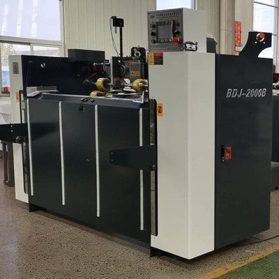Máy khâu hộp carton bán tự động Điều khiển PLC động cơ Servo đôi