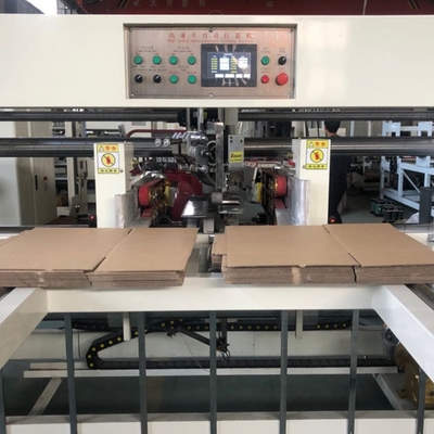 Máy khâu hộp carton hai mảnh được sử dụng cho bìa giấy