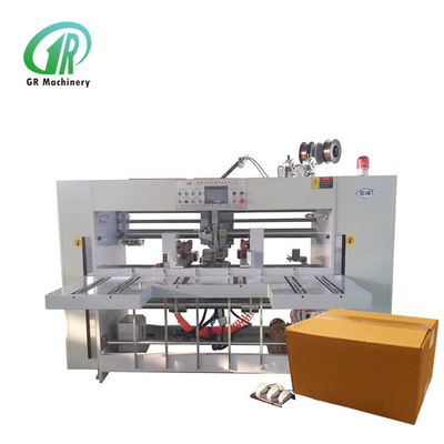 Máy sản xuất hộp các tông PLC 3 lớp Máy khâu các tông Gerun