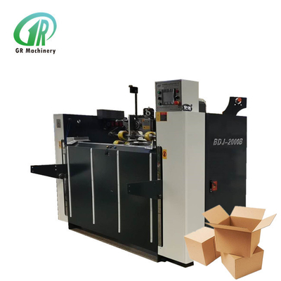 Máy khâu hộp Carton tự động Servo đôi Mitsubishi để làm hộp giấy