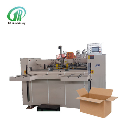 Máy khâu hộp carton 380V 50HZ Máy dập ghim để ghim các tông