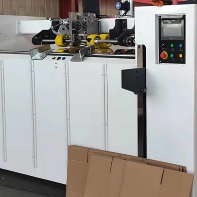 Máy khâu hộp carton 380V 50HZ Máy dập ghim để ghim các tông