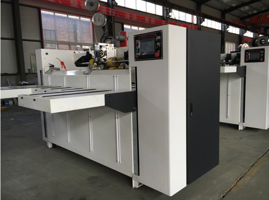 Máy khâu hộp Carton tự động Servo đôi Mitsubishi để làm hộp giấy