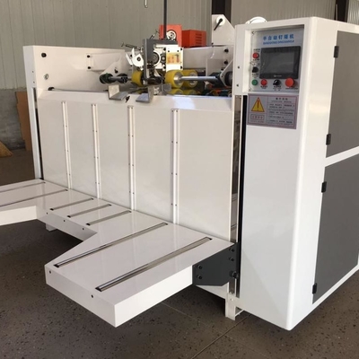 Máy làm các tông sóng Semiauto Máy tự động hộp sóng