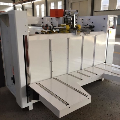 Máy làm các tông sóng Semiauto Máy tự động hộp sóng