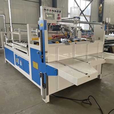 Máy dán thư mục thùng carton sóng 220 V / 380V Công suất tiêu thụ 7.5KW Kích thước 7000 * 3000 * 2000mm