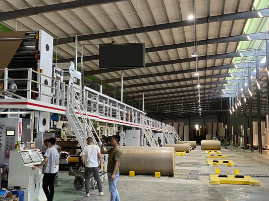 Máy làm hộp các tông PLC 45KW tốc độ cao
