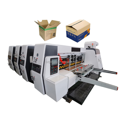 Máy in Flexo carton sóng độ chính xác cao ± 0,1mm 1628