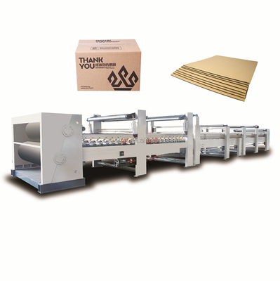 Hộp carton tự động Làm dây chuyền sản xuất tấm tôn Máy 380v 50hz