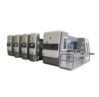 Máy in Flexo thùng carton đa năng Độ chính xác ≤0,75mm Độ dày tấm 7,2mm