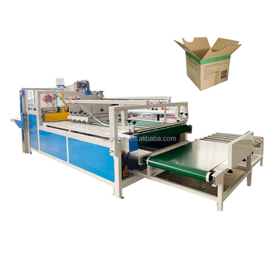 Máy dán thùng carton tự động bằng điện hạng nặng Hộp kim loại