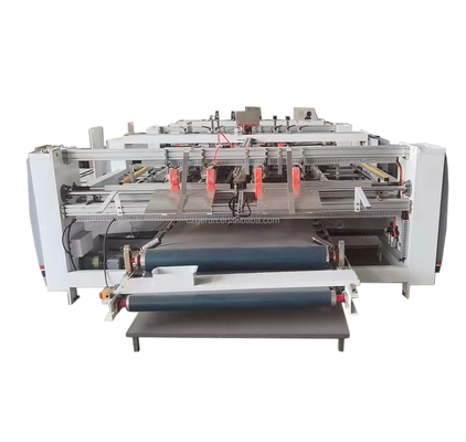 Semi-automatic hai mảnh lồng hộp Folder Gluer 220v