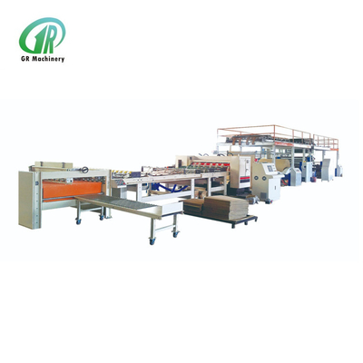 2200 mm 5 Lớp dây chuyền sản xuất bìa lốp cao tốc