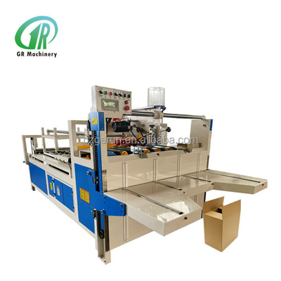 Độ chính xác cao Các tông sóng Hộp các tông Hình thành Máy dán keo gấp Điều khiển bằng máy vi tính