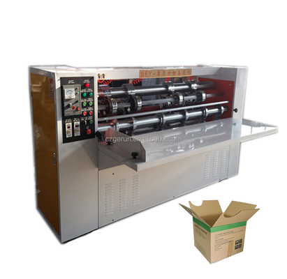 Máy xén hộp sóng bán tự động với góc cạnh lưỡi và độ dày lưỡi tùy chỉnh