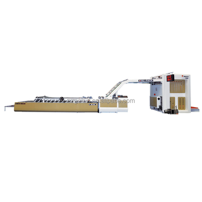 Máy laminator Flute Laminating Machine 10kw Max Feeding Size 1300mm