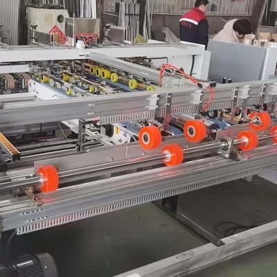 Máy gấp và dán hộp carton sóng tự động