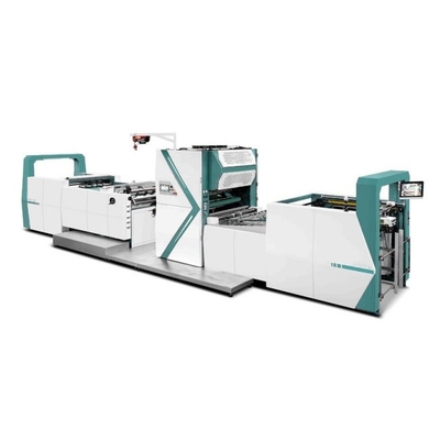 Tốc độ tối đa 80m / phút Máy Laminating Flute Điện 380v 50hz