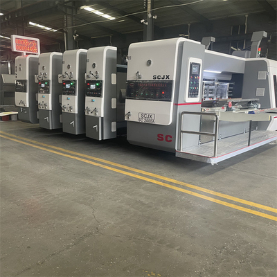 Chất lượng tốt Flexo in ấn Slotting Die cắt máy cho hộp carton