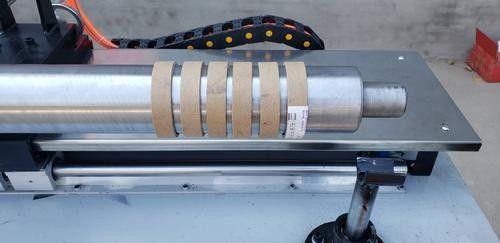 Máy sản xuất ống giấy CNC nhiều dao đầu đôi Model TZ100