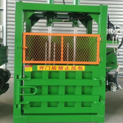 Máy bọc giấy rác 2 xi lanh cho nén và đóng gói