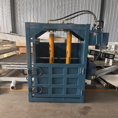 Máy bọc giấy rác 2 xi lanh cho nén và đóng gói