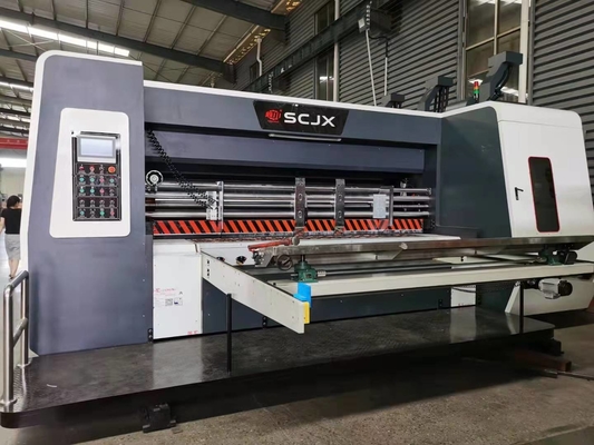 Bảng sóng Máy in Flexo Máy in hộp carton Máy xọc